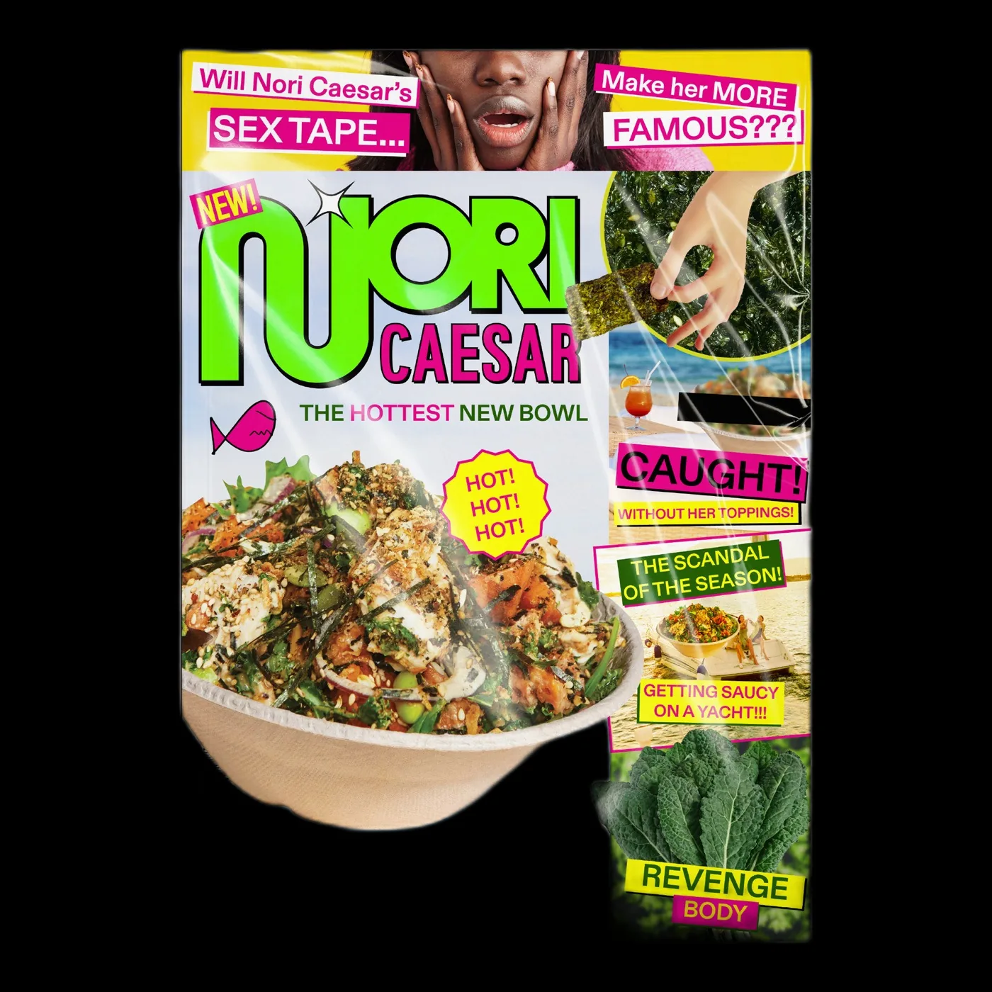 Nori Caesar · tabloid cover